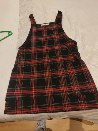 Peto cuadros Mango Talla XS