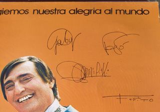 Vinilo Gaby Fofó y Miliki con Fofito