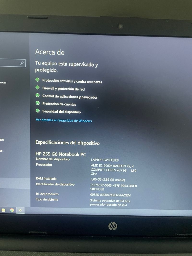 HP 255 G6 Notebook Gris Nuevo afbeelding 6