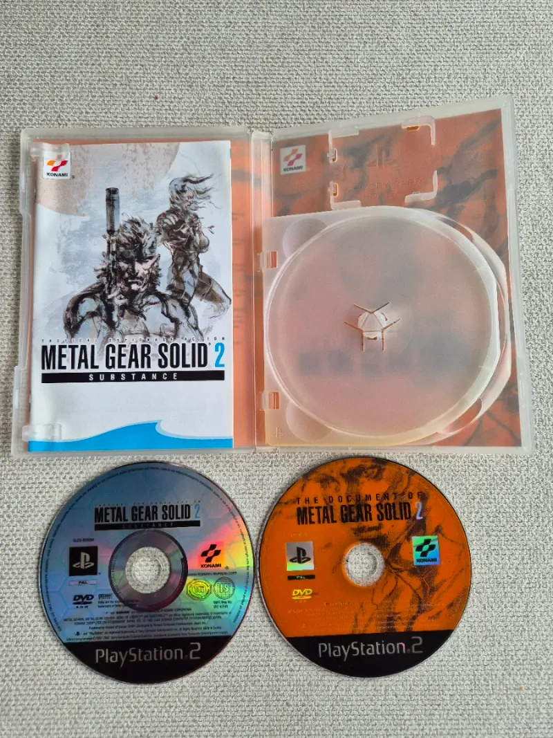 Metal Gear Solid 2: Substance PS2 PAL España afbeelding 4