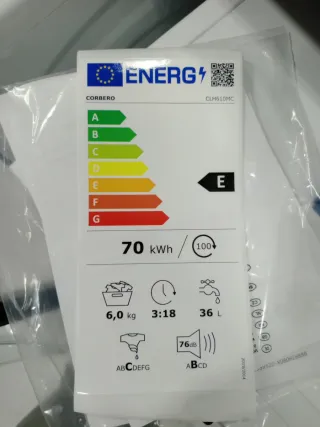 Lavadora Corbero Blanca