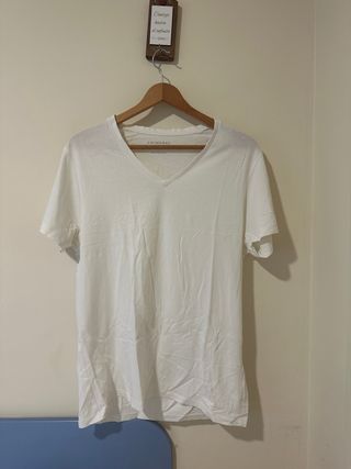 Camiseta Primark Blanca Talla L