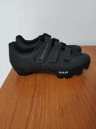 Zapatos Ciclismo Rockrider 700 Negros