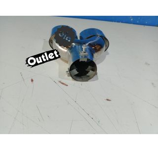 PK COLA ESCAPE DOBLE OVALADA ACERO INOX E000229C2