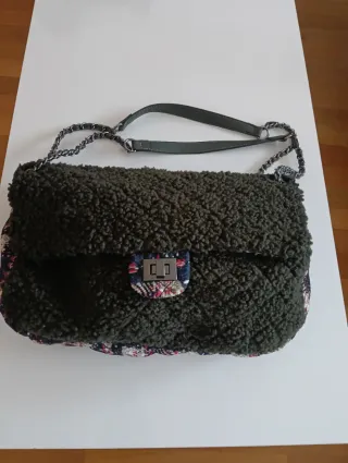 Bolso de hombro, invierno, mediano