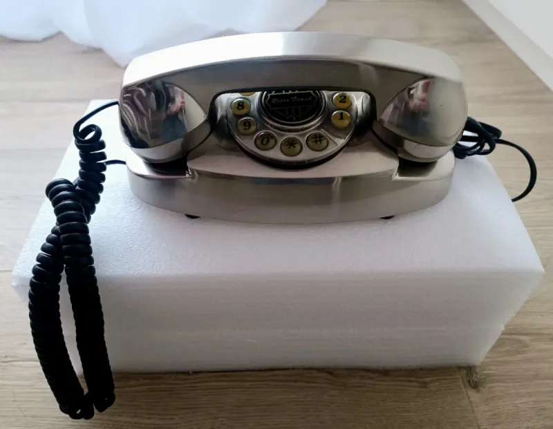 Teléfono Vintage Plata