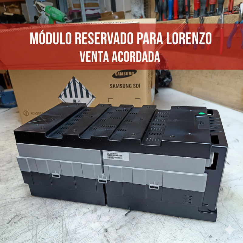 Módulo Litio Samsung SAI especial para Lorenzo.