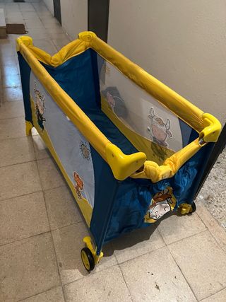 Cuna de viaje plegable