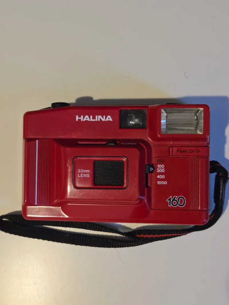 Cámara fotográfica vintage Halina Rossa