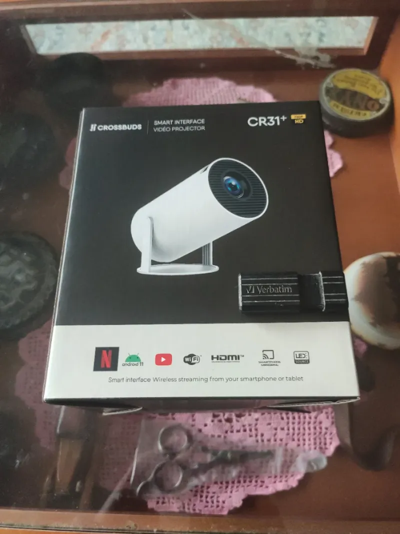 Proyector Video CrossBuds CR31+ HD Android 11