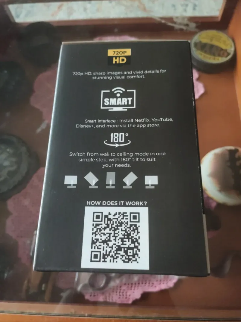 Proyector Video CrossBuds CR31+ HD Android 11 afbeelding 4