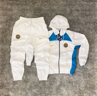 Conjunto deportivo Nike blanco y azul(mirar desc)