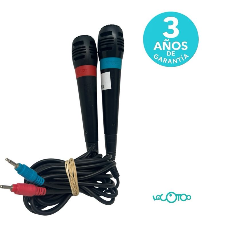 Micrófonos Singstar para PS2