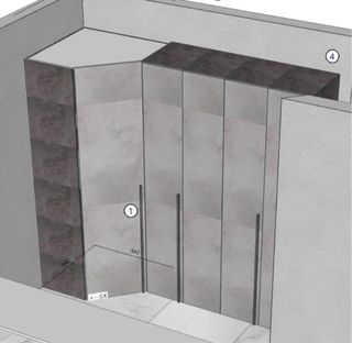 Arredo camera letto ponte 1 piazza e mezzo