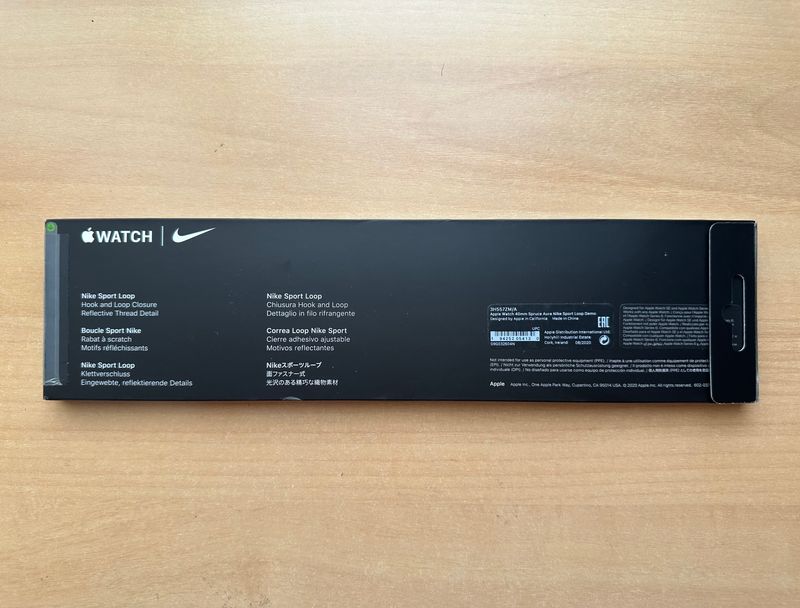 Apple Watch X Nike 40mm. Spruce Aura Sport Loop afbeelding 2
