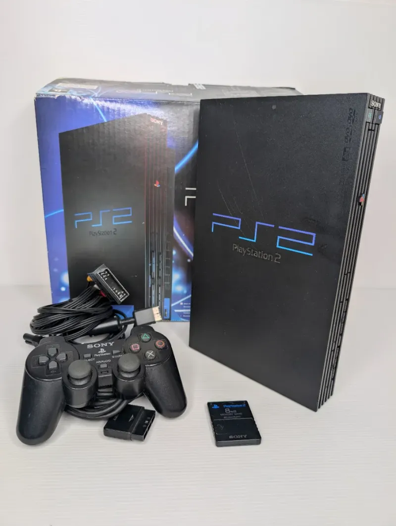 Sony PlayStation 2 PS2 Fat SCPH-50004 Caja Completa