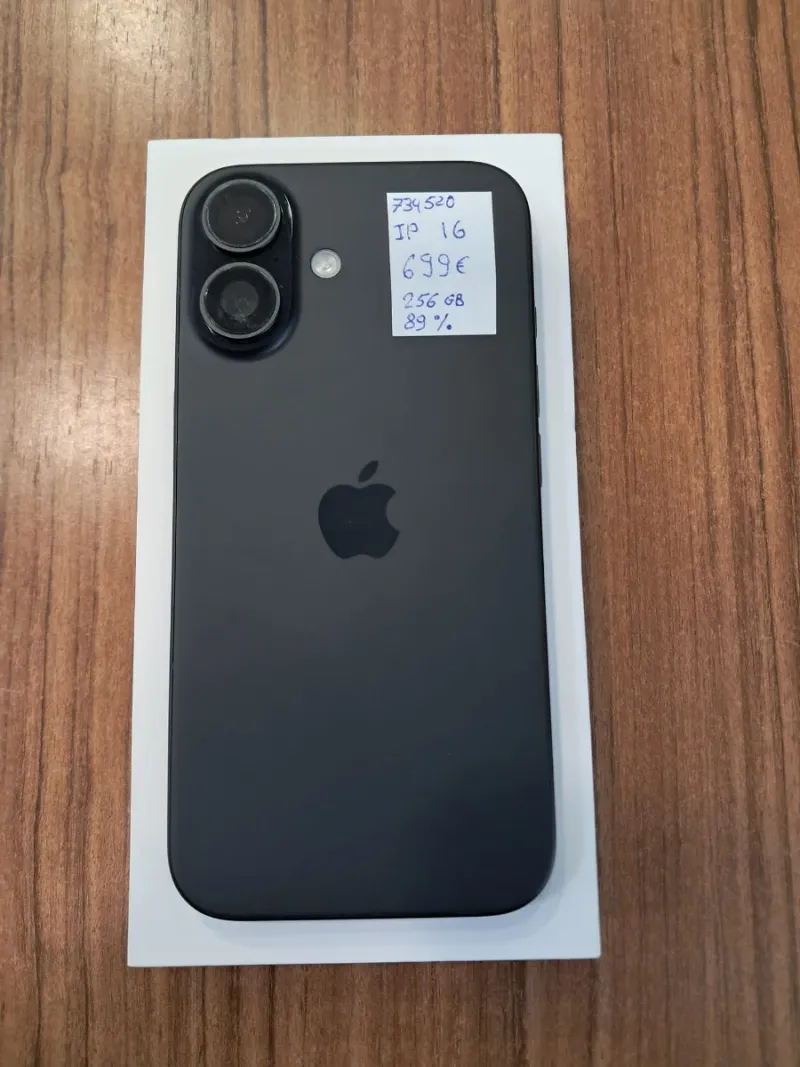 iPhone 16 A3287 256GB Negro