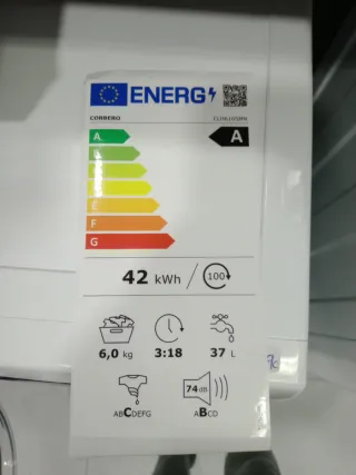 Lavadora Corbero Blanca