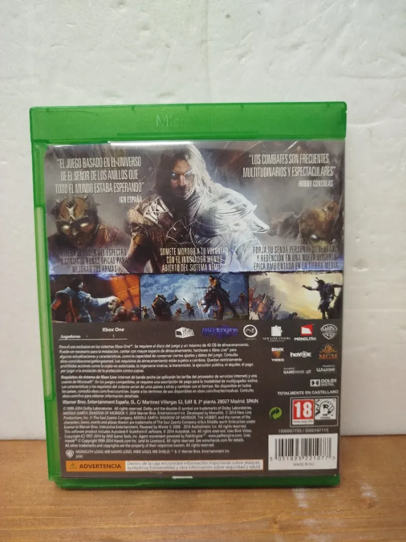 Sombras de Mordor GOTY Xbox One afbeelding 2