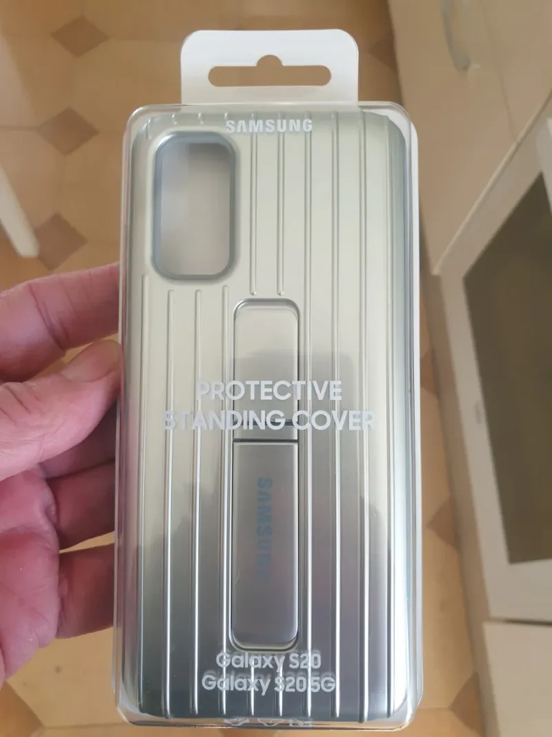 Funda Samsung Galaxy S20 5G 6,2" Protective Silver afbeelding 2