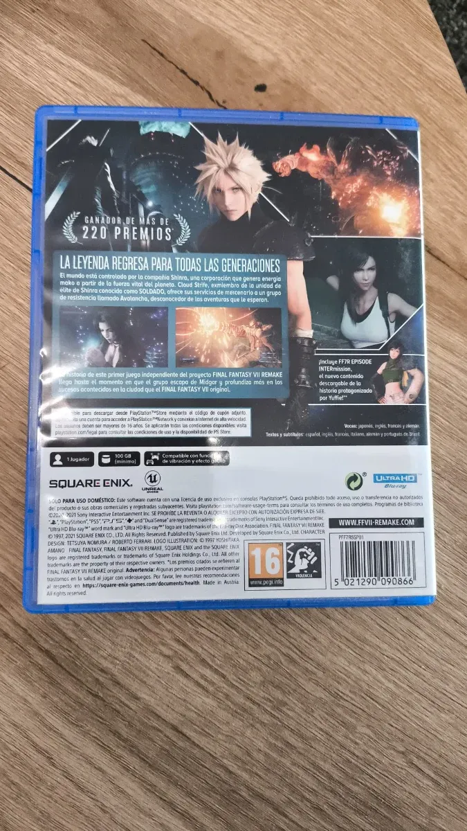 Final Fantasy VII Remake Intergrade PS5 afbeelding 2