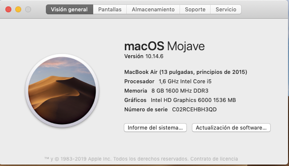 MacBook Air 2015 Plata afbeelding 5