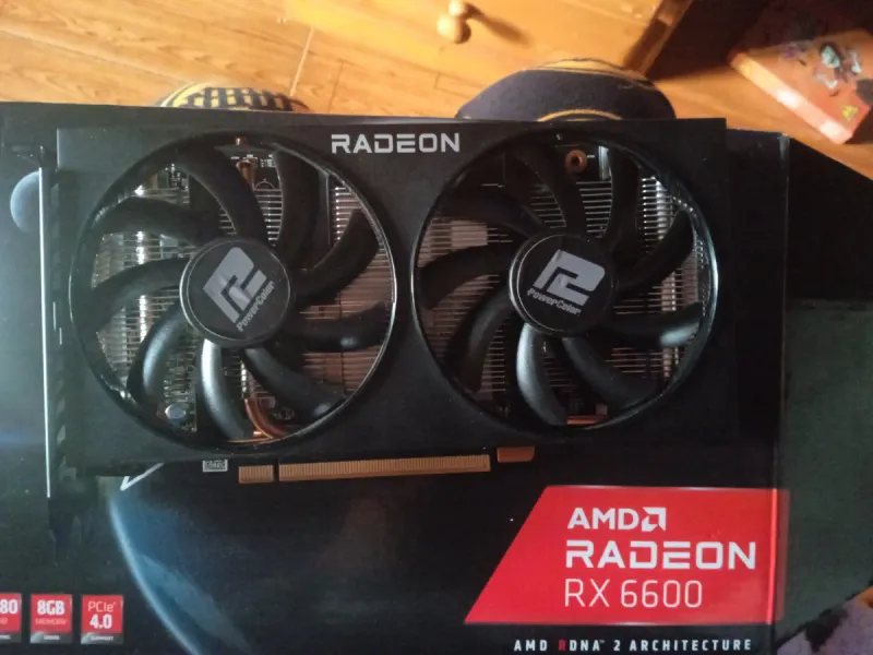 Tarjeta Gráfica AMD Radeon RX 6600 afbeelding 2