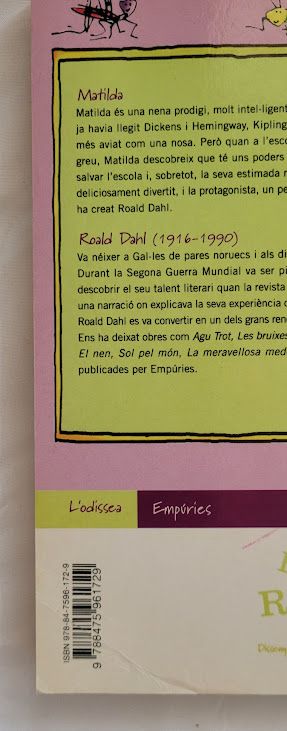 Libro Matilda Quentin Blake