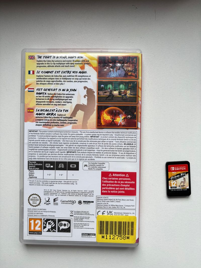 Cobra Kai Juego Nintendo Switch afbeelding 2