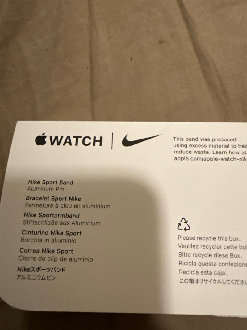 Correa Nike Apple Watch Todas Series afbeelding 2