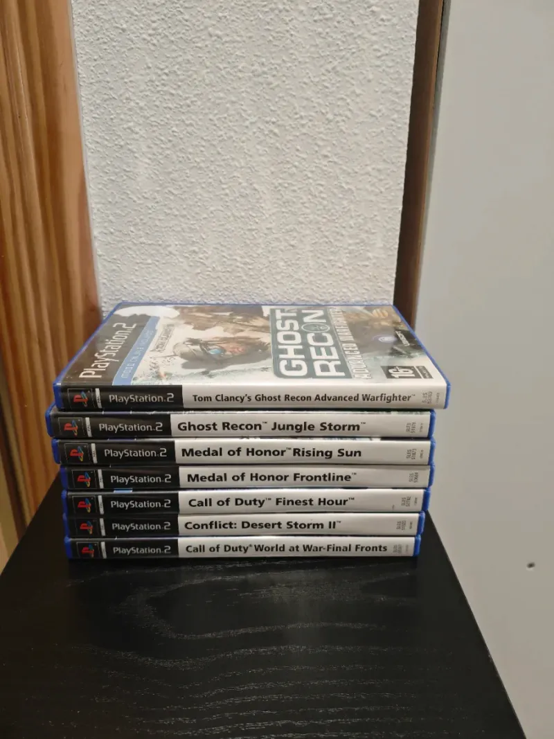 Lote  Juegos PlayStation 2 Shooter