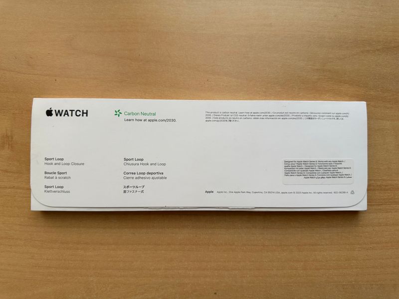 Apple Watch 45mm. Starlight Sport Loop afbeelding 2