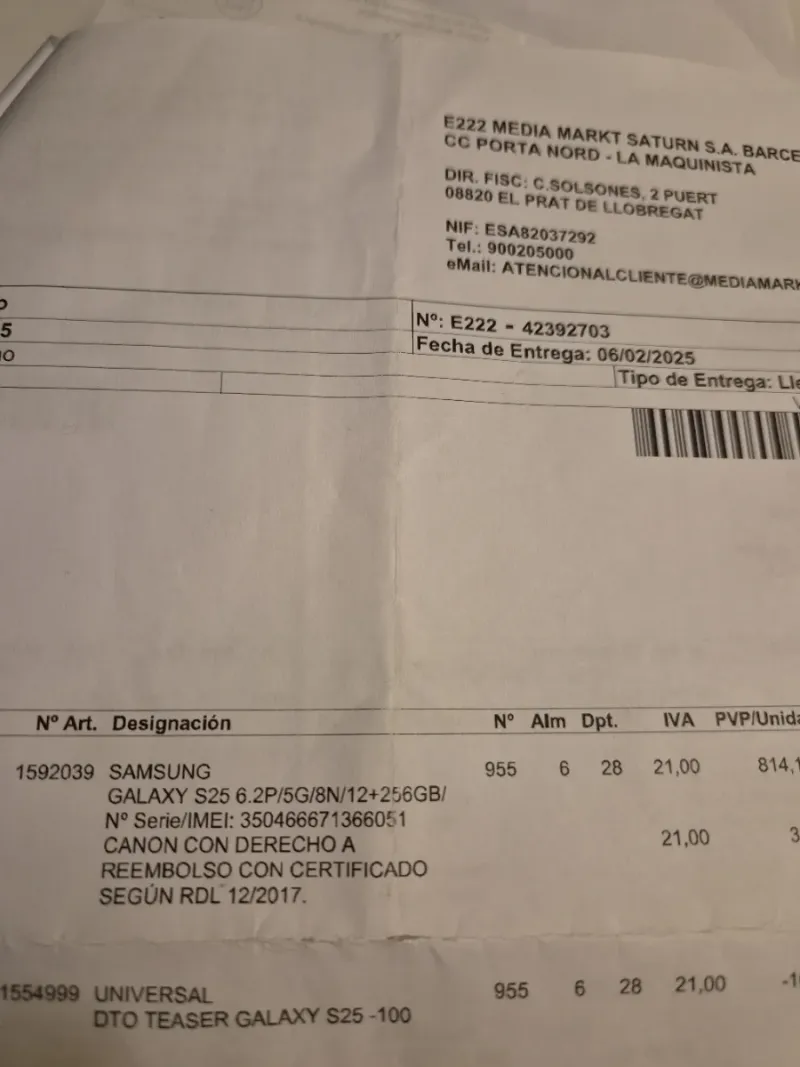 Samsung S25 256GB afbeelding 5