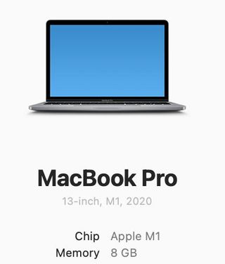 MacBook Pro M1 2020