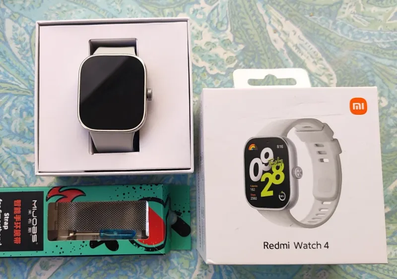 Redmi Watch 4 + correa adicional metal MIJOBS
