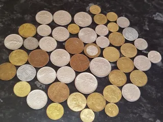 Lote 50 monete francesi