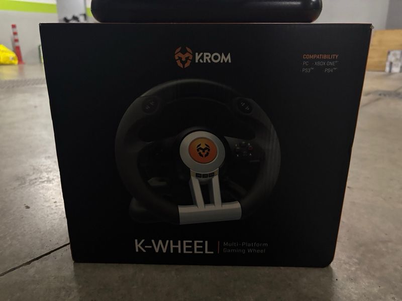 Volante Krom K-Wheel PC/Xbox One/PS3/PS4 afbeelding 5