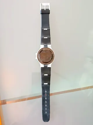 AÑO 2000. SIMILAR BULGARI DIAGONO ALUMINIUM.