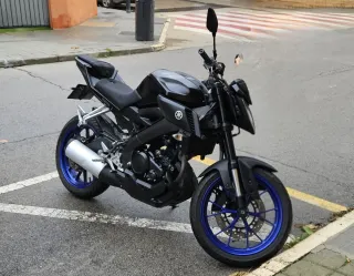 Yamaha MT-125 Negra/Azul 2018