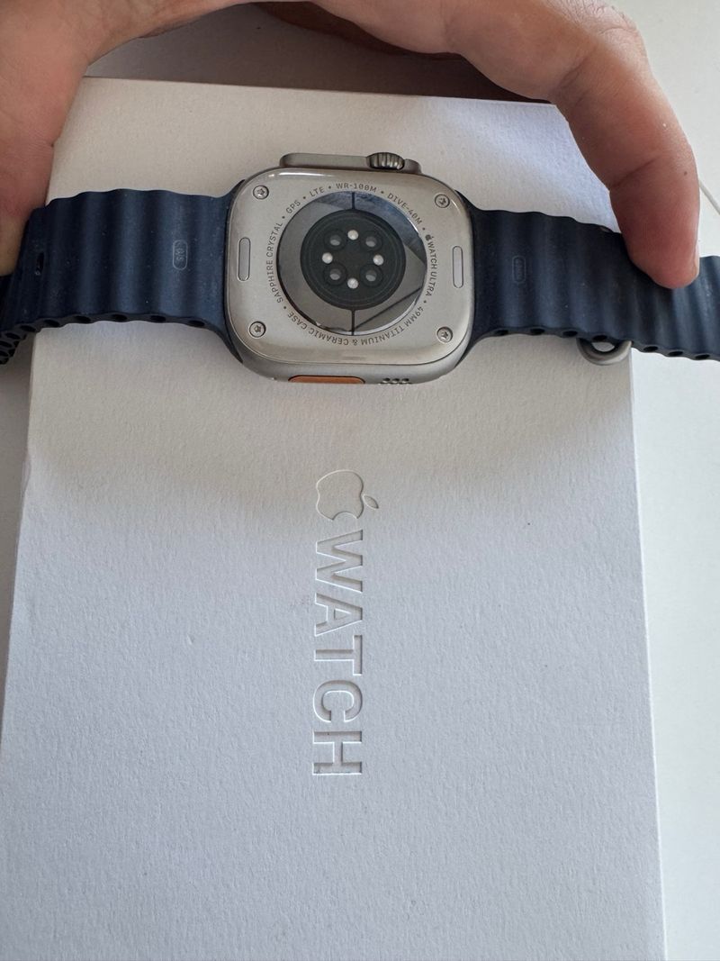 Apple Watch Ultra 2 Plata/Naranja afbeelding 4