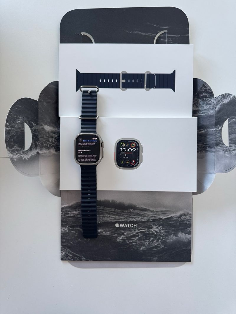 Apple Watch Ultra 2 Plata/Naranja afbeelding 2