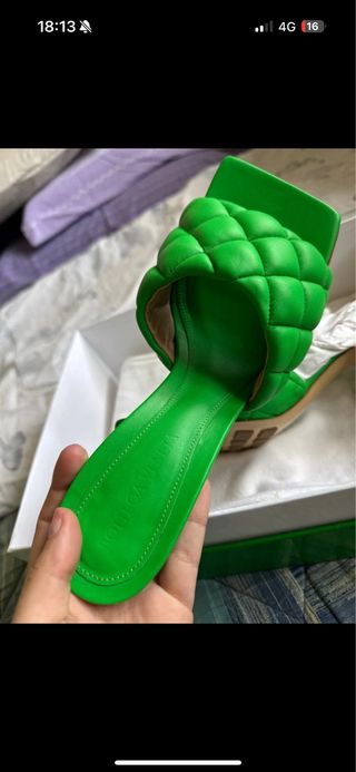 Bottega Veneta Sandali Verdi