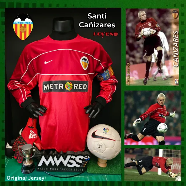 Camiseta Valencia CF Portero original Cañizares