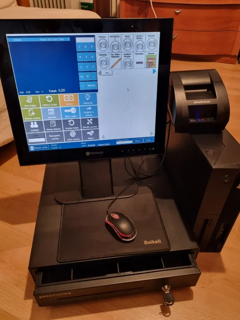 TPV Neovo Táctil Caja Registradora