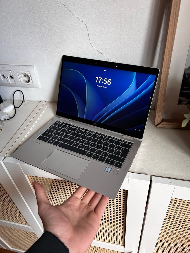 HP EliteBook x360 1030 G3 Plata - Impecable afbeelding 4