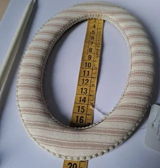 Fermatenda stile Sbabby Chic in  tessuto a righe