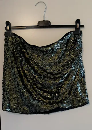 Falda lentejuelas Pull&Bear