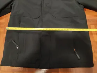 Abrigo Rainforest Thermoluxe Talla M Negro.