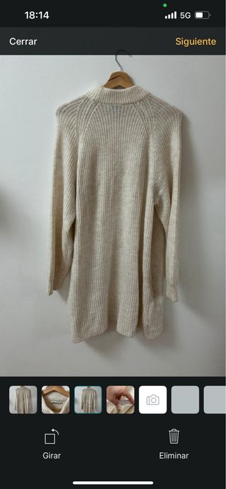 Vestido de punto Pull&Bear