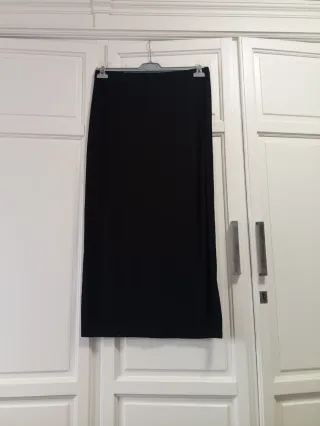 Falda negra de Shein